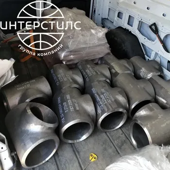 Стальной тройник равнопроходной 76 мм 10 мм 09Г2С ГОСТ 17376-2001 купить в Череповце